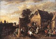 TENIERS, David the Younger, Flemish Kermess fh